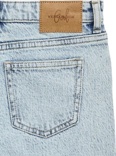 Vero Moda Girl Tess Shorts Loose Fit Light Blue Denim (116 / 6 år)