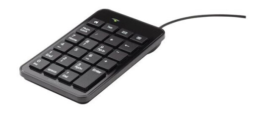 Deltaco TB-120 USB Numpad Tastatur Svart med 23 Taster Deltaco TB-120 USB Numpad Tastatur Svart med 23 Taster