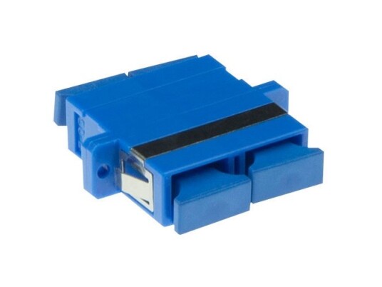 Act Fiber Optic Sc Duplex Adapter Singlemode Os2. Connectors: Sc/Sc Sc-Sc Duplex Adapter (Ea3002)