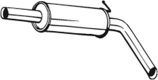 Midtre eksospotte BOSAL 220 107
