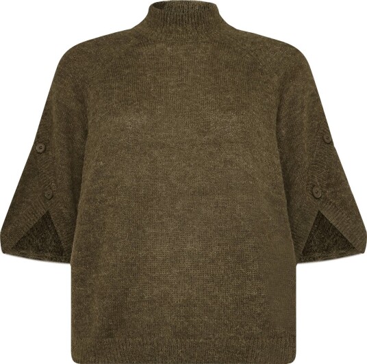 Dante6 Dante6 Mahani Cape Sweater   Khaki green   XL