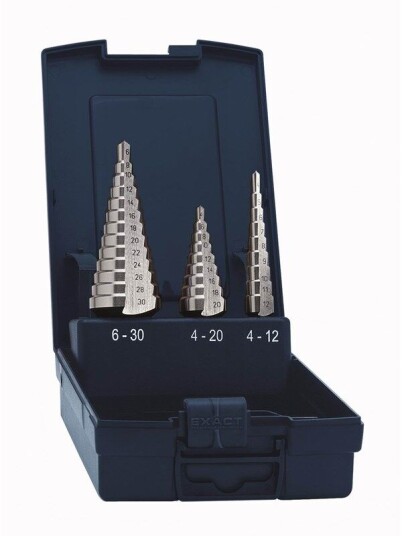 EVENTUS Step drill bit set HSS 0/9 + 1 + 2 / 3 pcs.