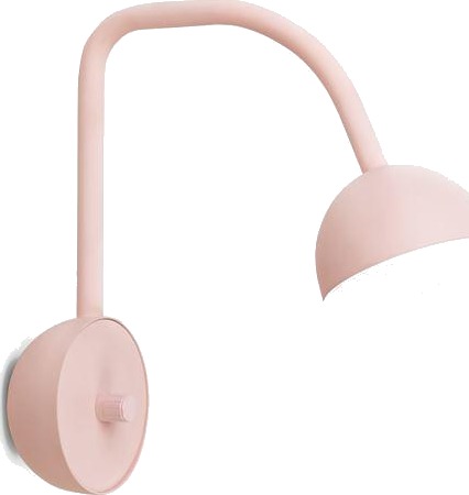 Northern Blush Vegglampe Rosa Northern Blush Vegglampe Rosa