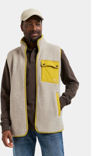 Didriksons Rasmus Vest Yellow Pollen