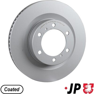 Bremseskive JP GROUP 4863105500