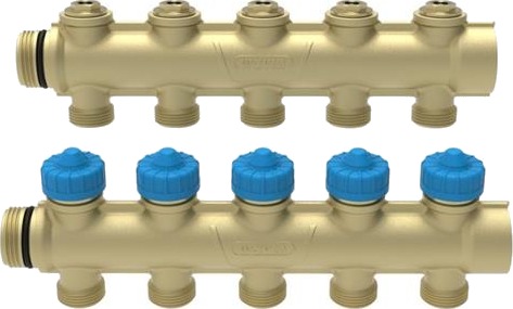 Fordelerrørssett Comfia 3/4"/Ø16/2 Mm 5 Avgreninger