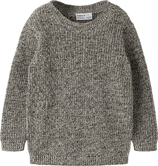Name It Nmmotheo Ls Knit BIRCH 110