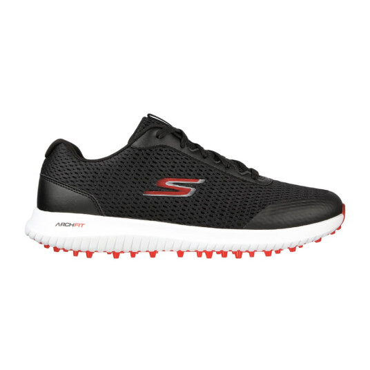 Skechers Fairway 3 Golfsko Herre Sort/Rød - 42