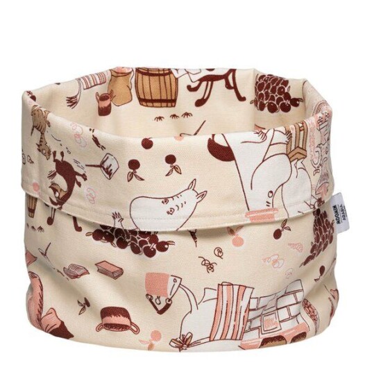 Moominarabia Mummi Oppbevaringskurv Oval 26 Cm Husarbeid