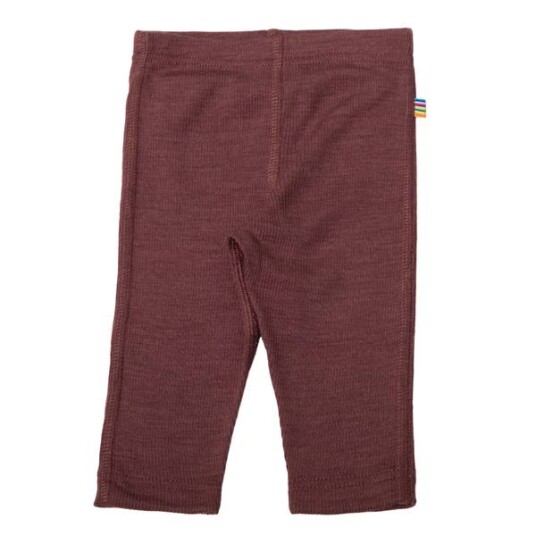Joha ull/silke leggings - bordeaux