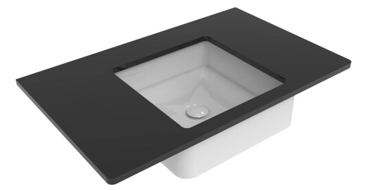 Flaminia Miniwash Servant for underlim. 400x400 mm, Hvit