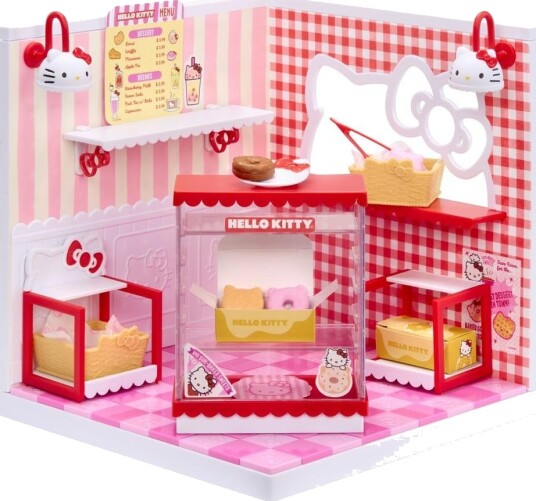 Miniverse Make It Mini Spaces Hello Kitty Byggesett 8 År+