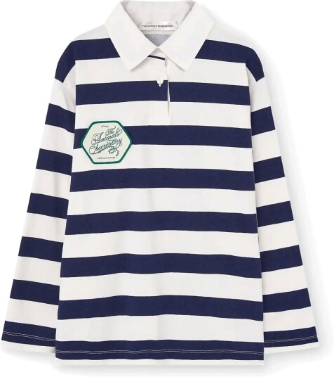 THE ANIMALS OBSERVATORY Lionfish Kid Polo Shirt Navy   Navy   12 Y