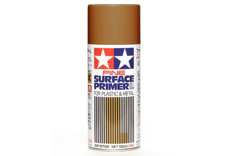 Tamiya 87160 Fine Surface Primer L Plastic & Metal Oxide Red