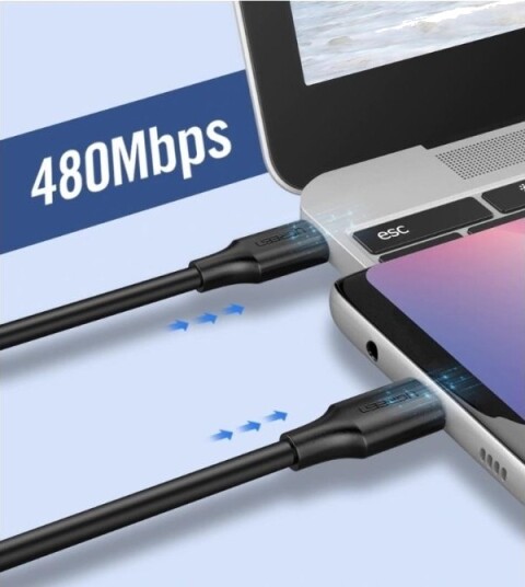 Ugreen 6957303859979 Usb C Usb C Usb 2.0 0,48 Gbit/S Sort