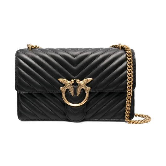 Pinko, Dame, Vesker, Svart, ONE SIZE,