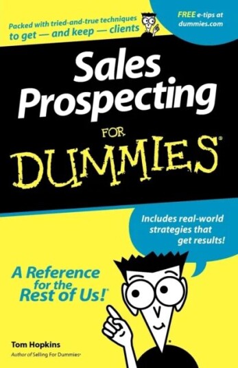 Sales Prospecting For Dummies Av Tom Hopkins