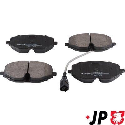 Bremseklosser JP GROUP 1163614100