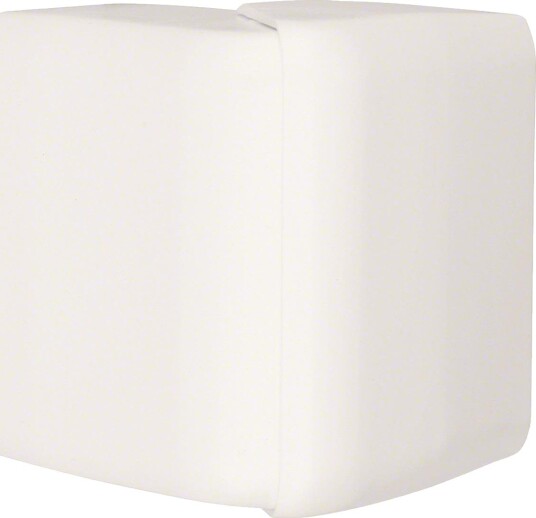 Hager ATA205039016 Ytterhjørne For Minikanal, 20 × 52 mm