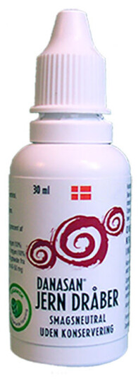 Danasan Jerndråper - 30 ml Danasan Jerndråper - 30 ml