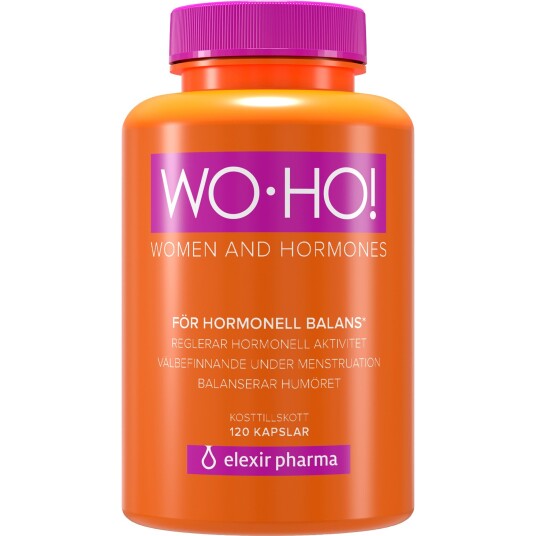 Elexir Pharma WoHo! För hormonell balans 120 stk Elexir Pharma WoHo! För hormonell balans 120 stk