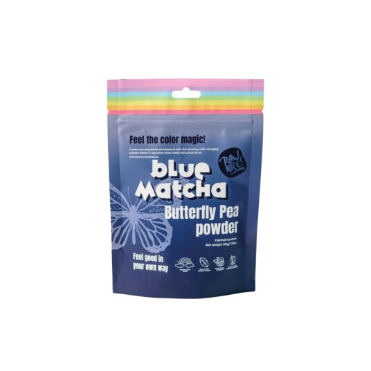 Rawnice blå matcha butterfly pea 50 g Rawnice blå matcha butterfly pea 50 g