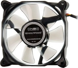 Noiseblocker Multiframe M8-3 Vifte 8cm 2200 Rpm 59 M³/T Sort