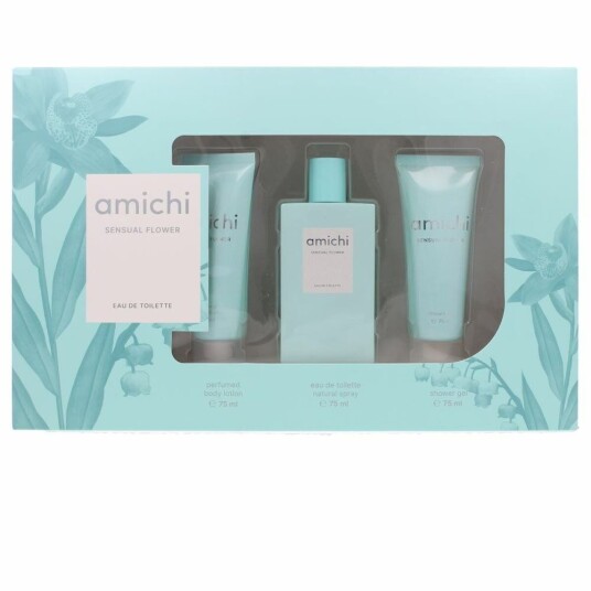 Amichi Sett Dame Parfyme Amichi Sensual Flower 3 Deler