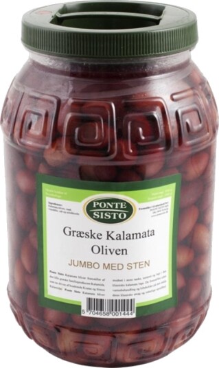 Oliven Kalamata M/sten Jumbo 2 Kg