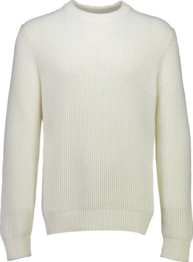 Lindbergh Crew Knit Jumper OFF WHITE M