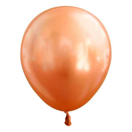 Ballongkungen AB Lateksballonger Mini Krom Kobber - 100-pakning