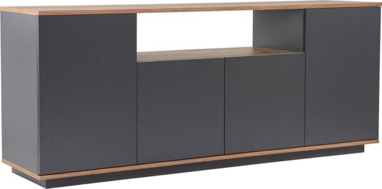 Hano Konsollbord 180 cm - Natur/Antrasitt