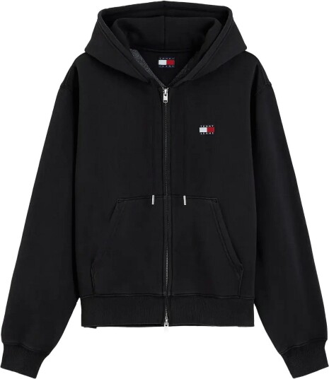 Tommy Jeans Tjw Badge Zip Through Ext BLACK S