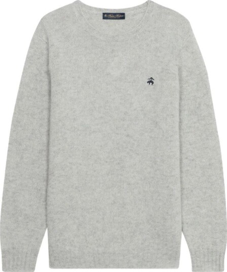 Brooks Brothers Herre Strikkevarer Grå S,