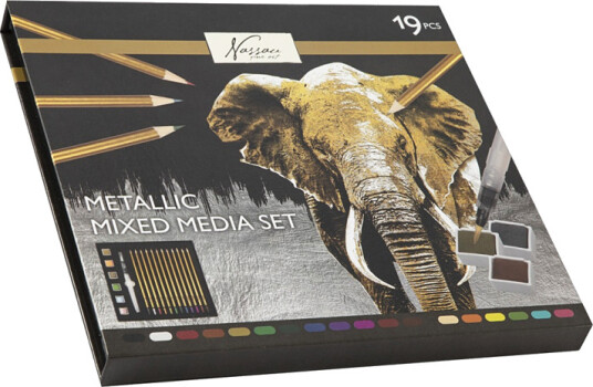 Nassau Fine Art Metallic Mixed Media-set Nassau Fine Art Metallic Mixed Media-set