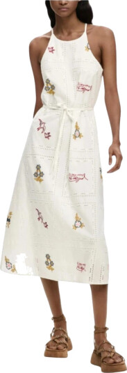 Desigual Dame Kjoler Hvit S, Desigual Dame Kjoler Hvit S,