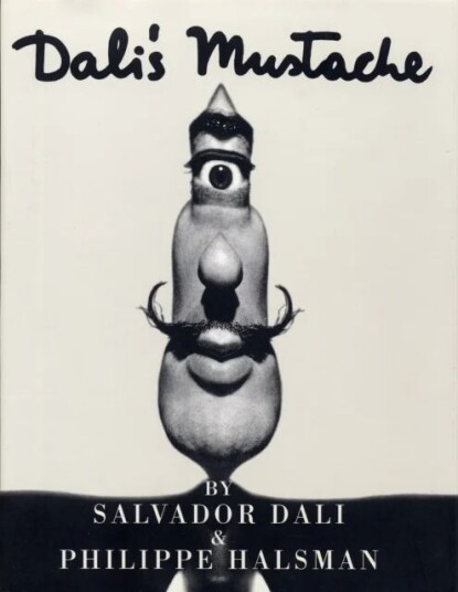 Dali'S Mustache Av Salvador Dali, Philippe Halsman