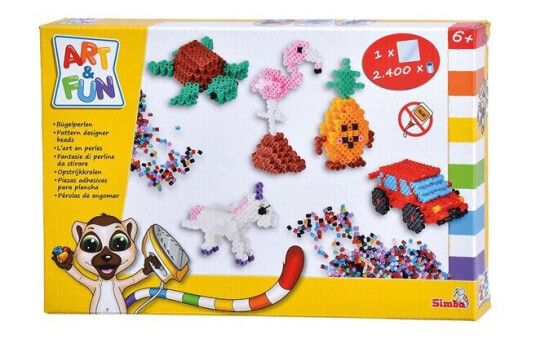 SIMBA DICKIE GROUP Art & Fun Fuse Beads 3D Set