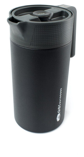 GSI Outdoors Gsi Glacier Stainless Javapress 976ml Black