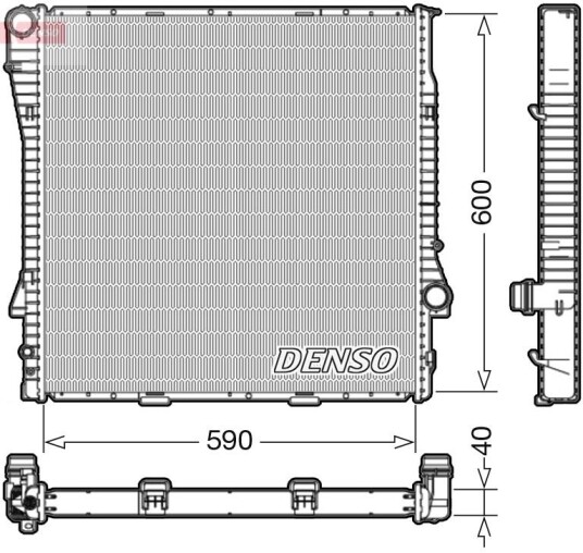 Radiator DENSO DRM05112