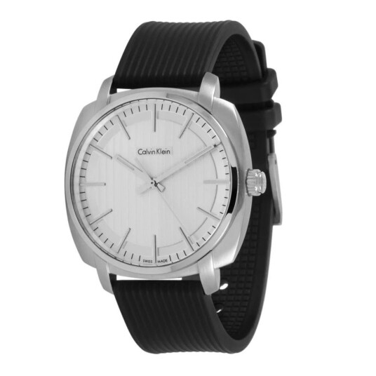 Calvin Klein CK Herreklokke K5M311D6 Highline Sølvfarget/Gummi Calvin Klein CK Herreklokke K5M311D6 Highline Sølvfarget/Gummi