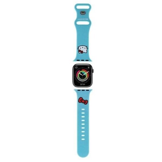 Hello Kitty Silikonrem til Apple Watch 38/40/41mm Blå