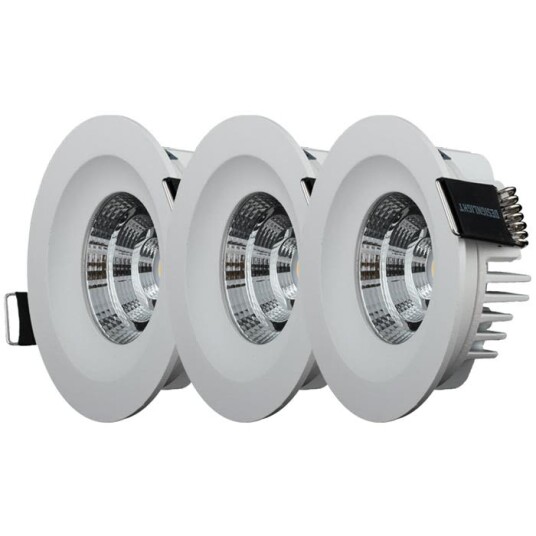 Designlight QB 305MW Downlight fast 3 pakning 3000 K Belysning
