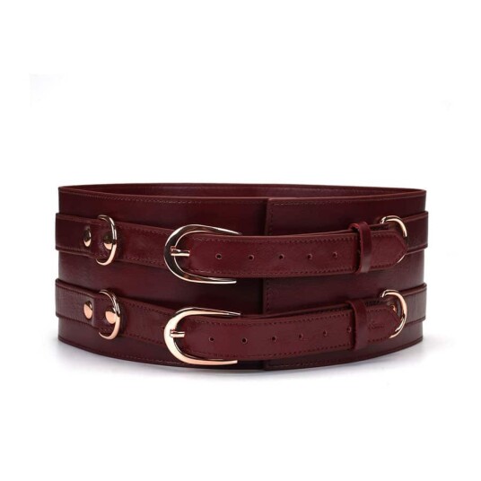 Wine Red Bondagebelte Large Wine Red Bondagebelte Large