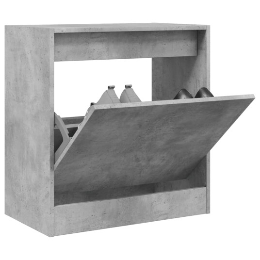  Skoskap betonggrå 60x34x63,5 cm konstruert tre 8721012381773