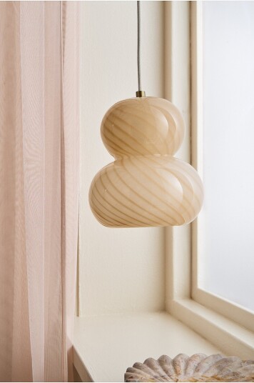 Ellos Home Taklampe Julie Beige