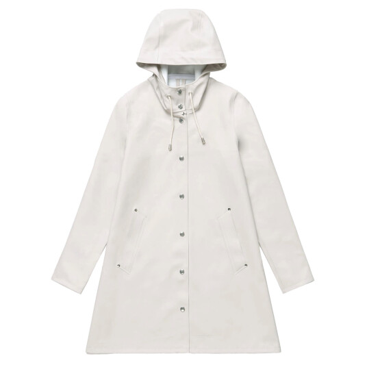 Stutterheim Women's Mosebacke Raincoat Light Sand L Stutterheim Women's Mosebacke Raincoat Light Sand L