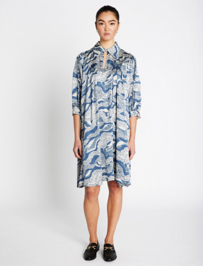 Bruuns Bazaar Floretbbtamia Dress - Blue - 38