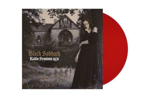Black Sabbath Radio Sessions 1970 Radio Broadcast Recording LP/Vinyl Black Sabbath Radio Sessions 1970 Radio Broadcast Recording LP/Vinyl