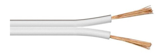 Goobay Høyttalerkabel 2x2.5mm² 25m Hvit Goobay Høyttalerkabel 2x2.5mm² 25m Hvit